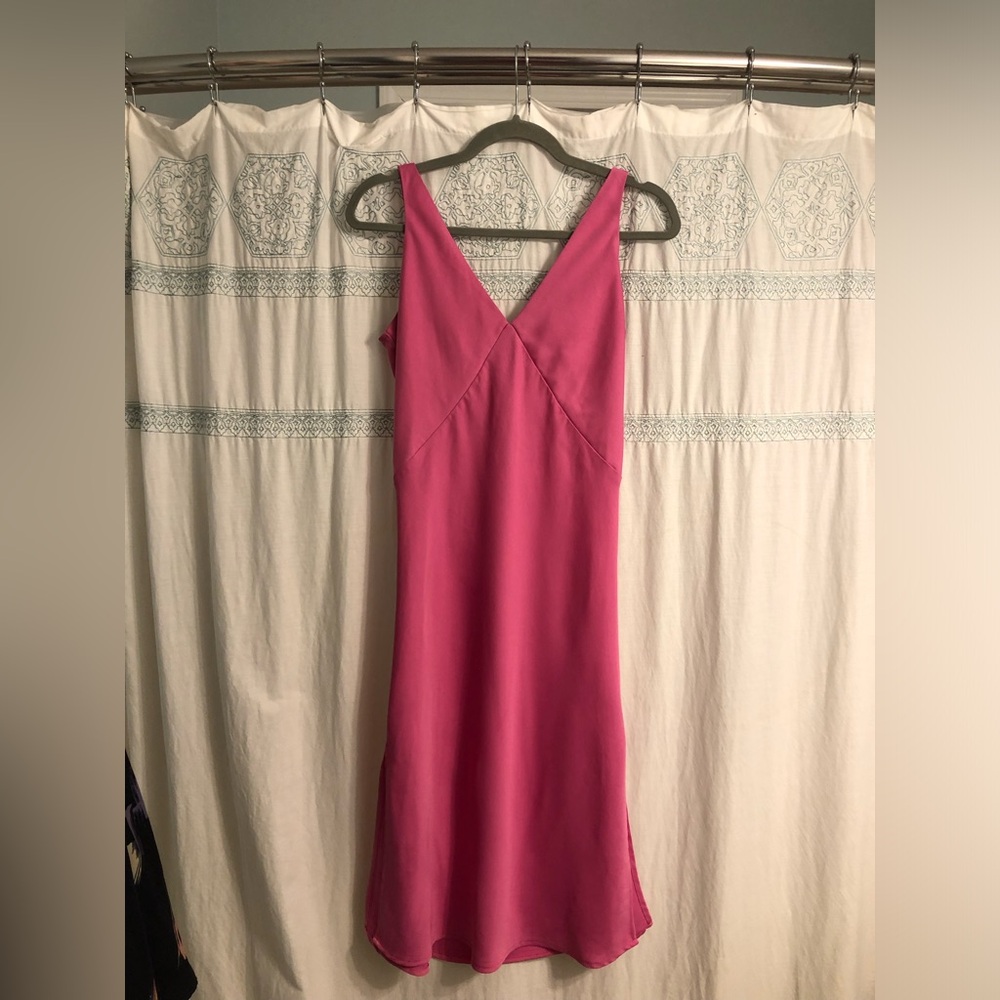 Target Pink Midi Slip Dress
